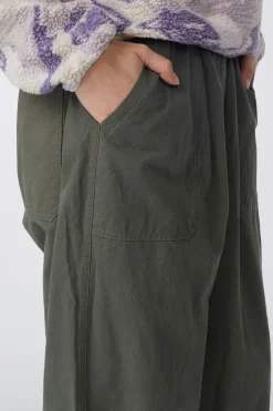 Pantalon One Tuck Wide Fatigue Pants