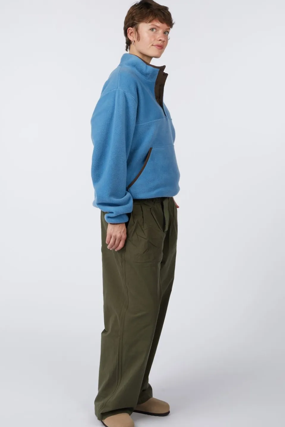 Pantalon Two Tuck Wide