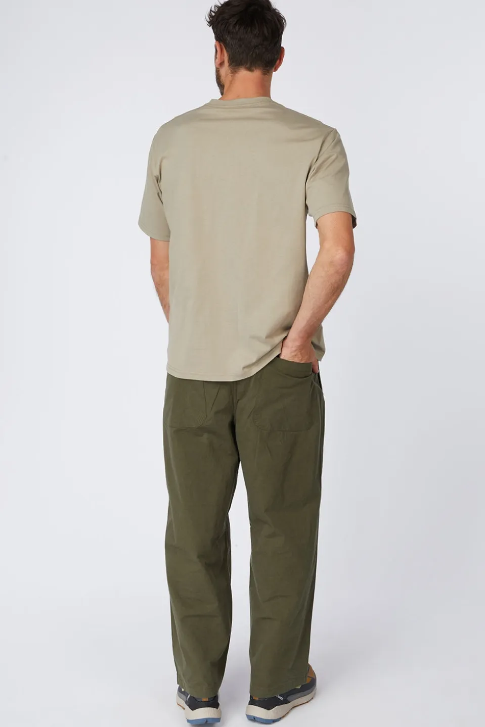 Pantalon Two Tuck Wide