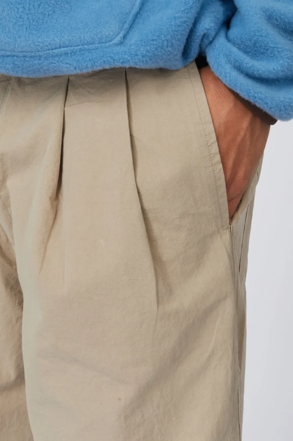 Pantalon Two Tuck Wide