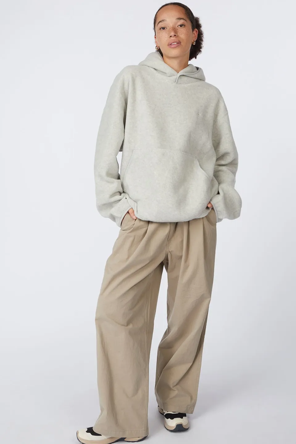 Pantalon Two Tuck Wide