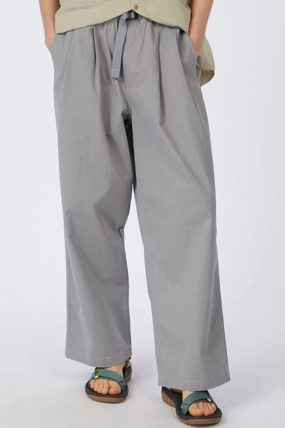 Pantalon Two Tuck Wide Pants