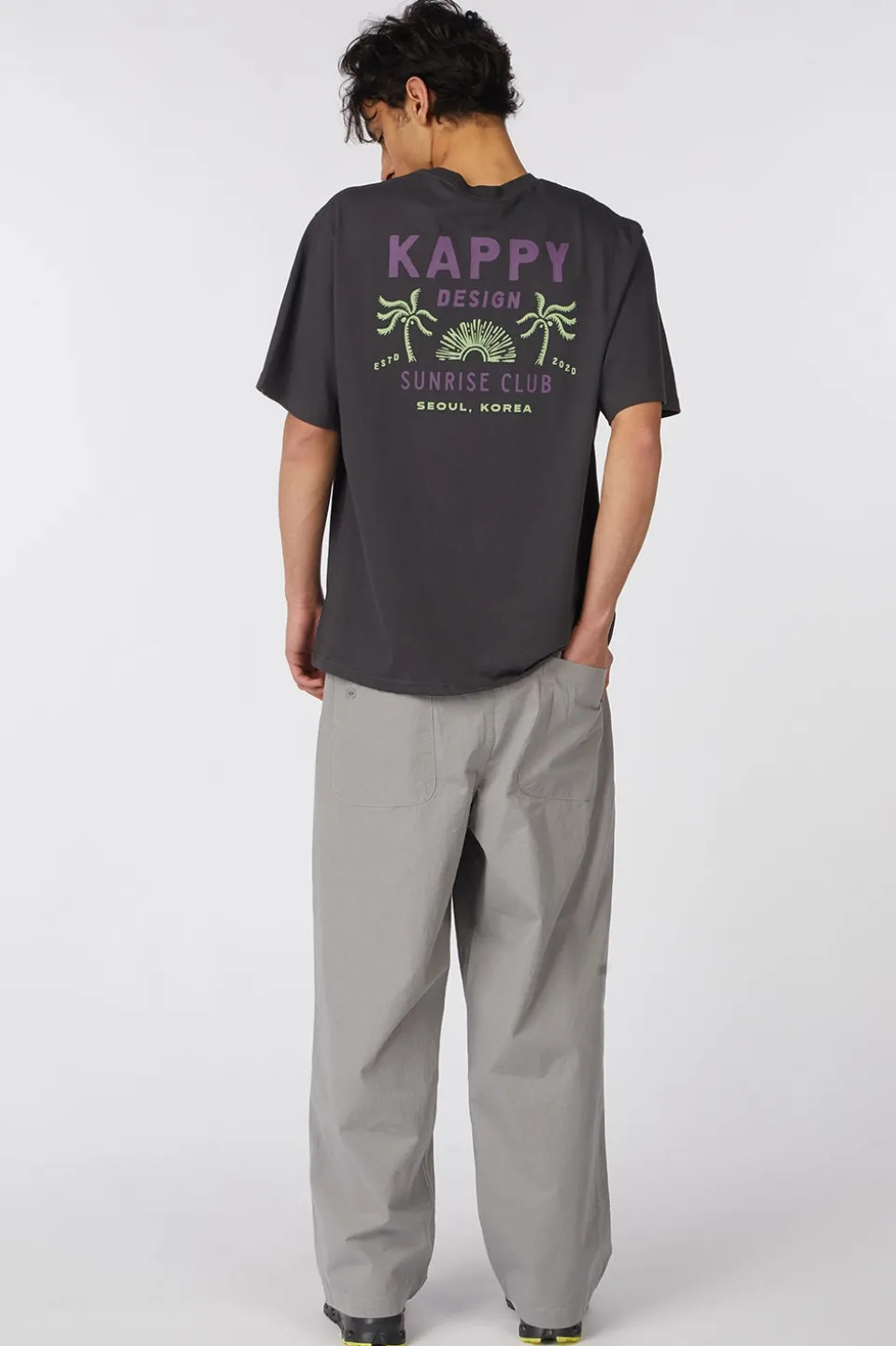 Pantalon Two Tuck Wide Pants