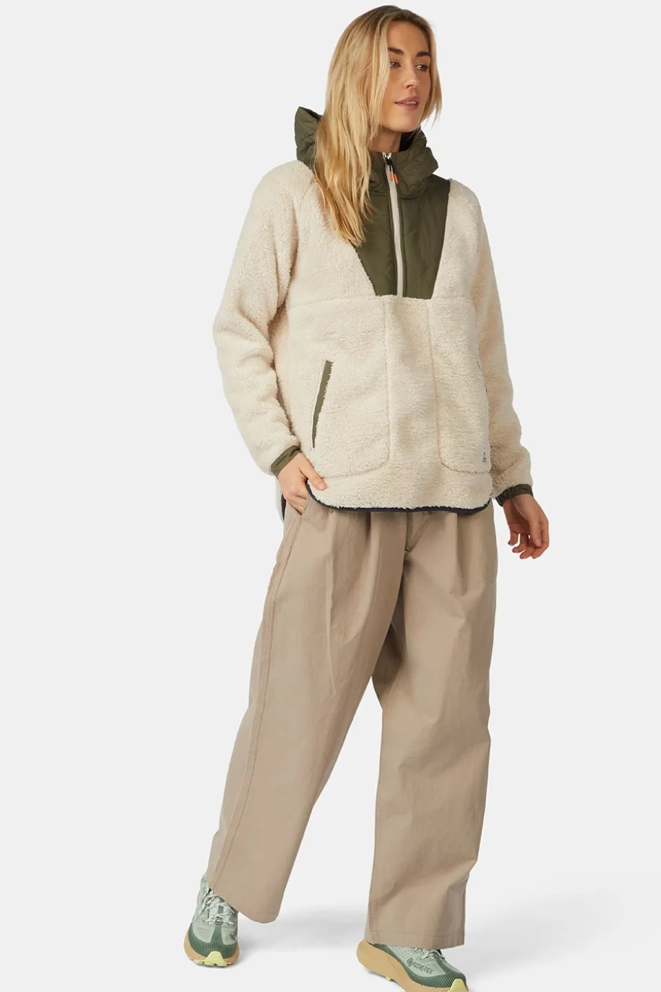 Polaire Beaumont Recycled Sherpa Hooded Fleece 2.0