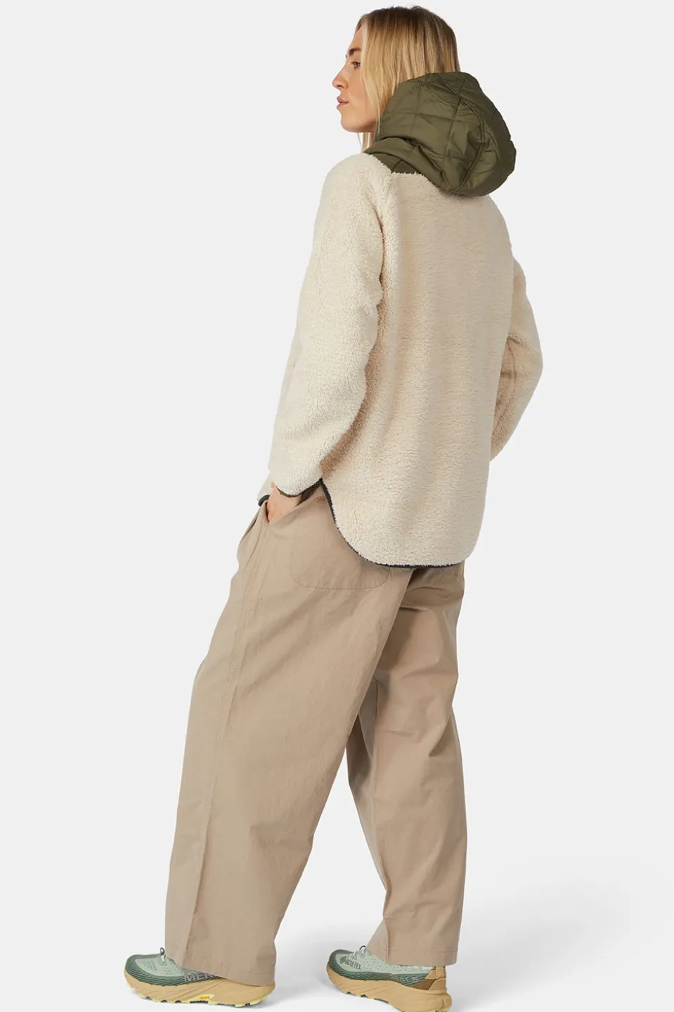 Polaire Beaumont Recycled Sherpa Hooded Fleece 2.0