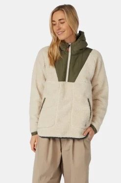 Polaire Beaumont Recycled Sherpa Hooded Fleece 2.0