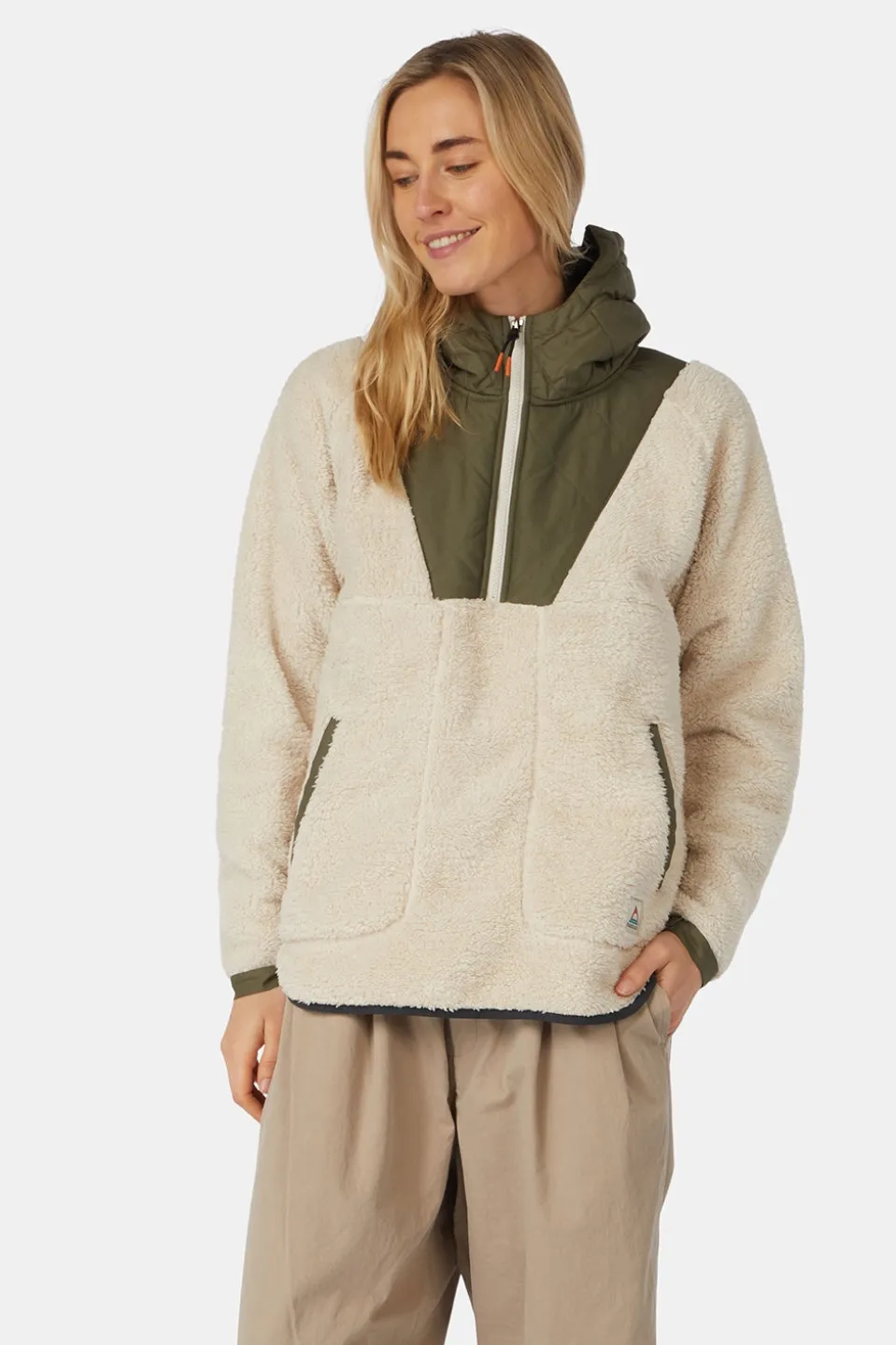Polaire Beaumont Recycled Sherpa Hooded Fleece 2.0
