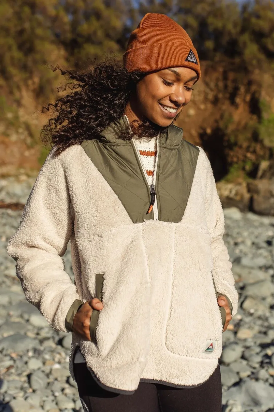 Polaire Beaumont Recycled Sherpa Hooded Fleece 2.0