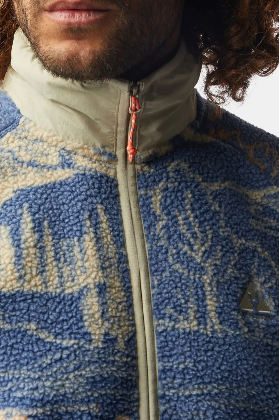 Polaire Coastal Camp Sherpa Fleece Fz M