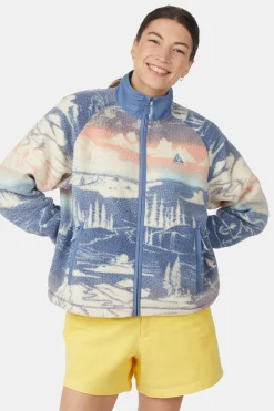 Polaire Coastal Camp Sherpa Fleece Fz W