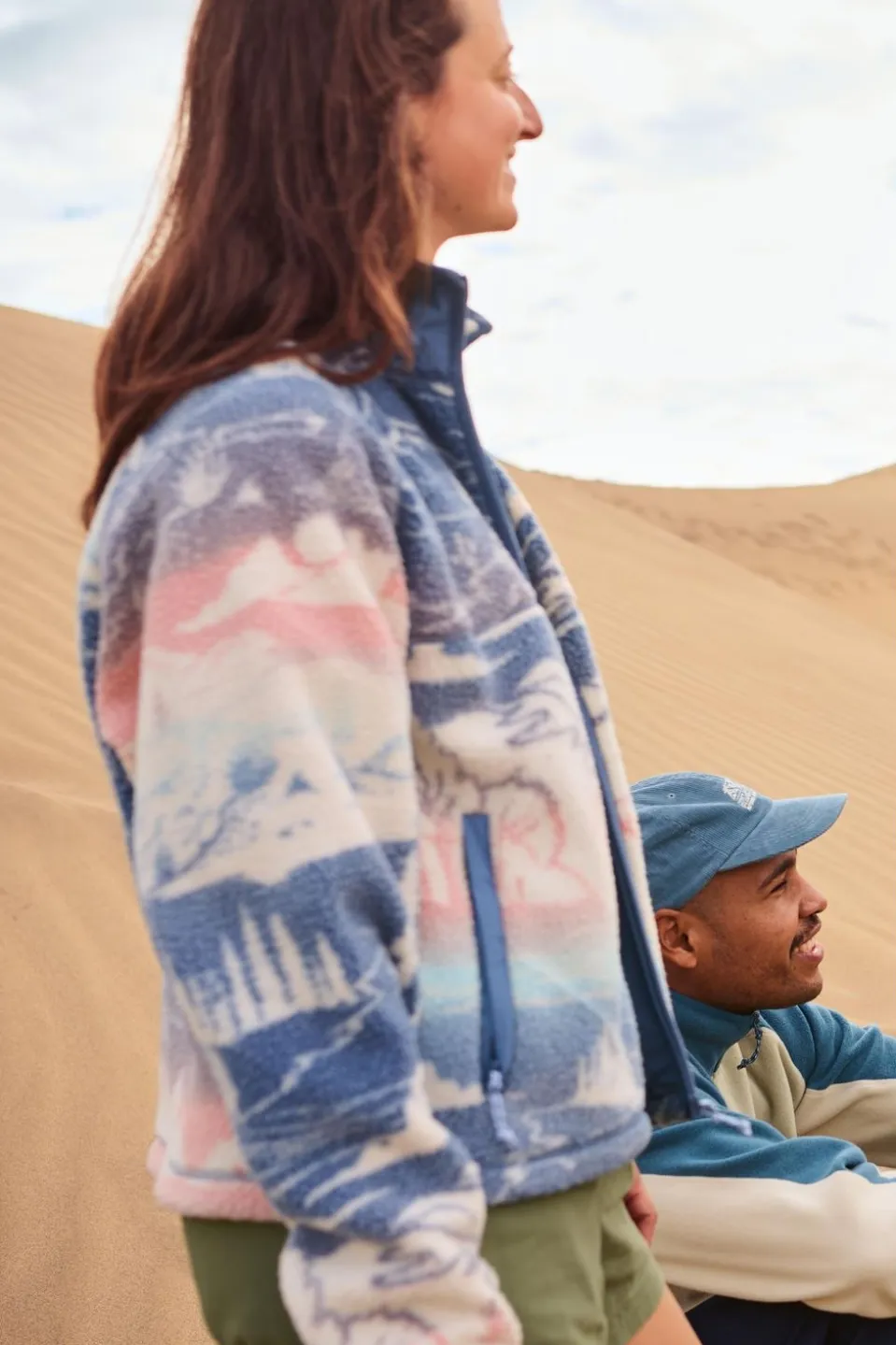Polaire Coastal Camp Sherpa Fleece Fz W
