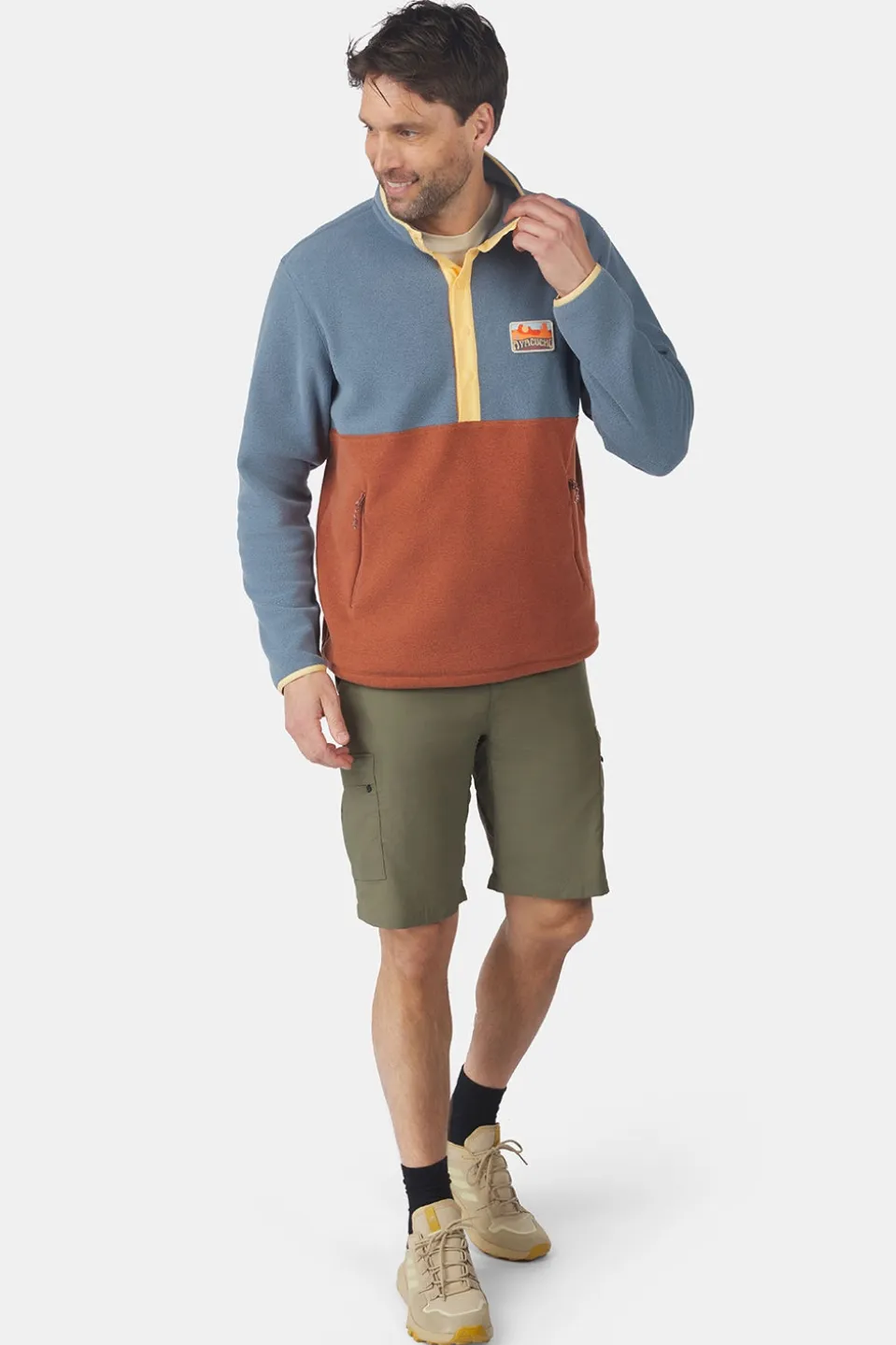Polaire Festival Snap Fleece Pullover