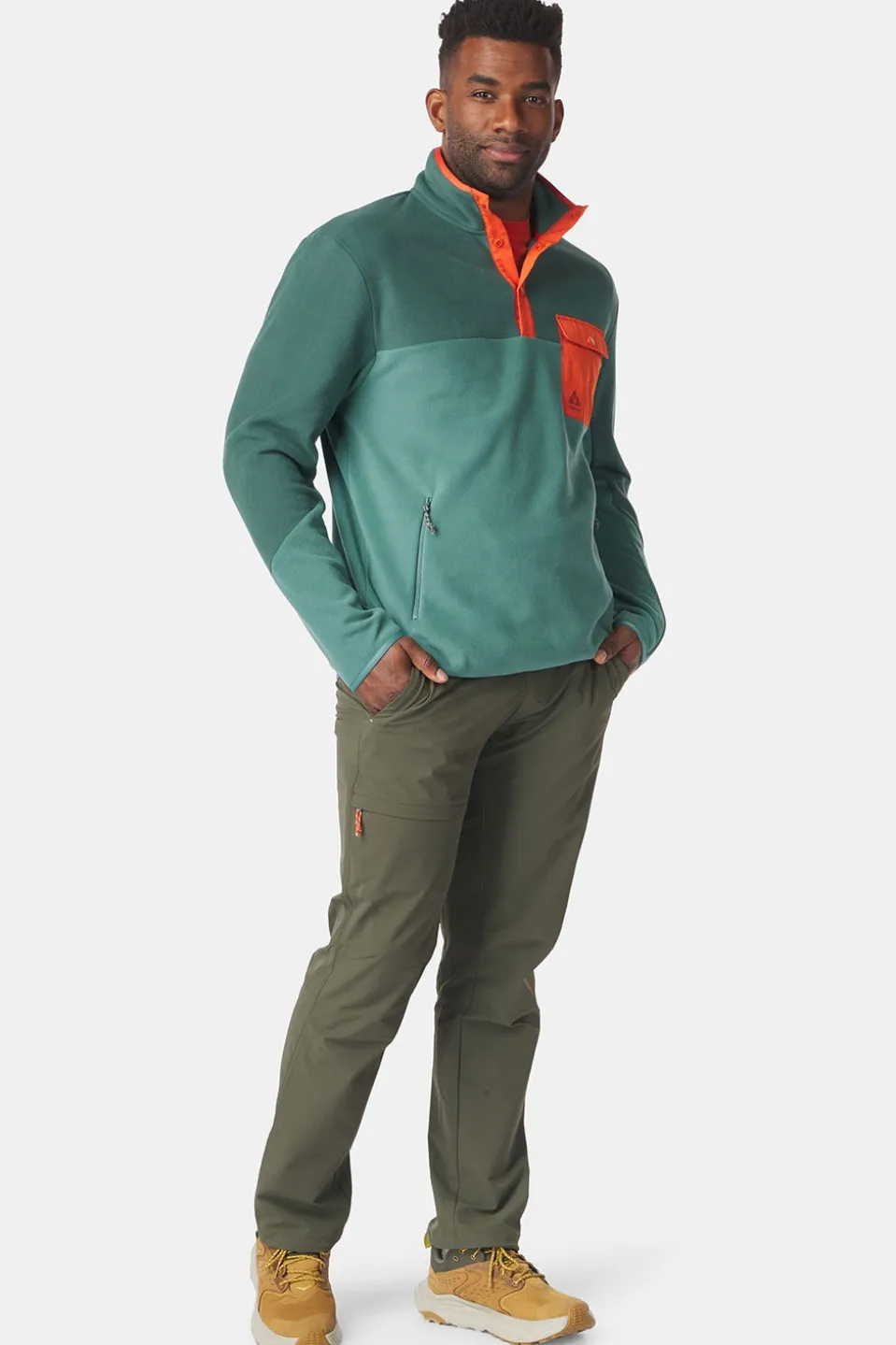Polaire Fitzroy Snap Pullover M