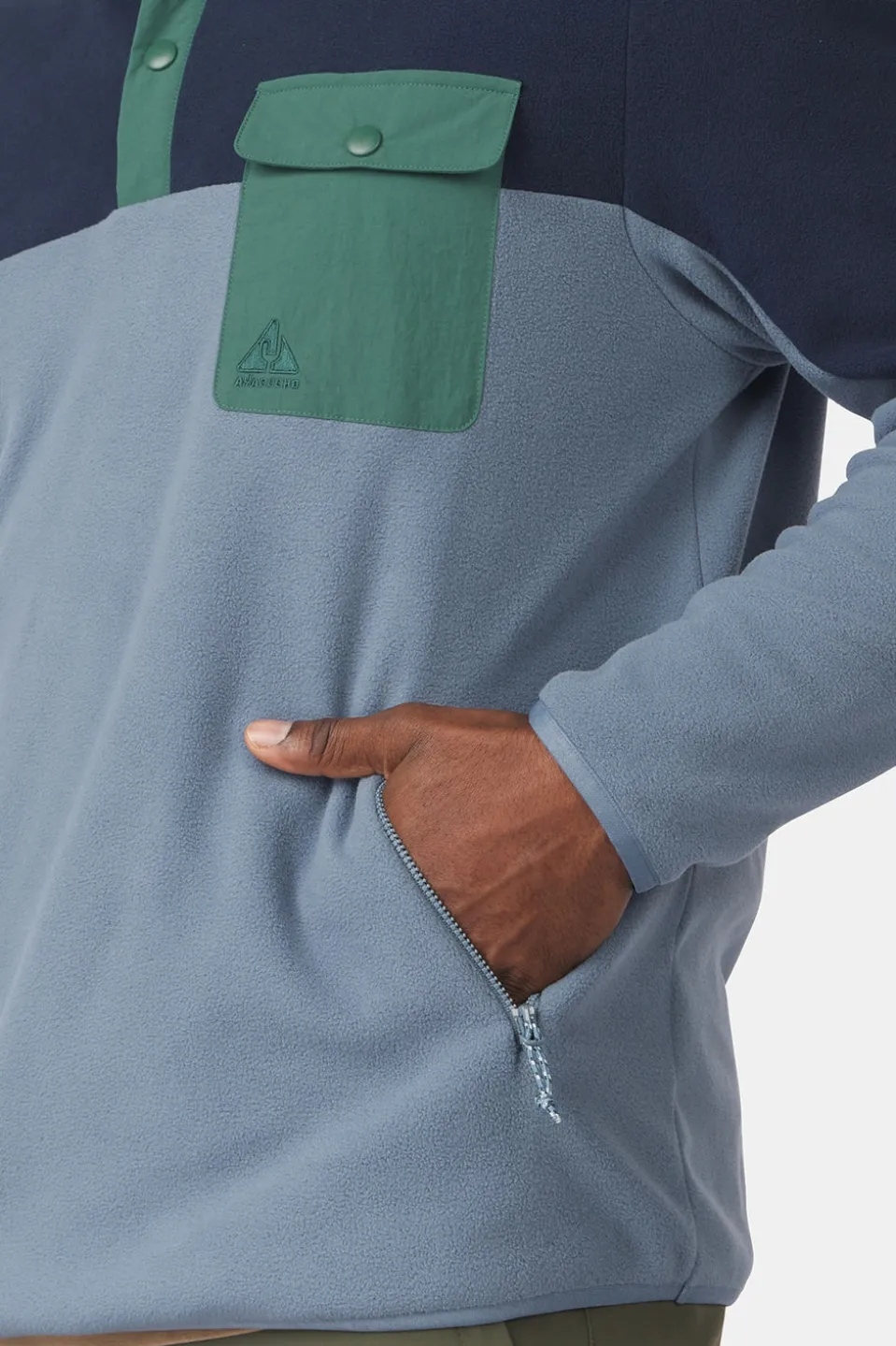 Polaire Fitzroy Snap Pullover M