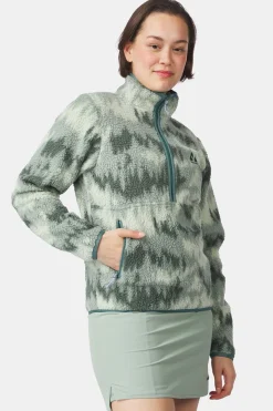 Polaire Flynn Printed 1/2 Zip Fleece W