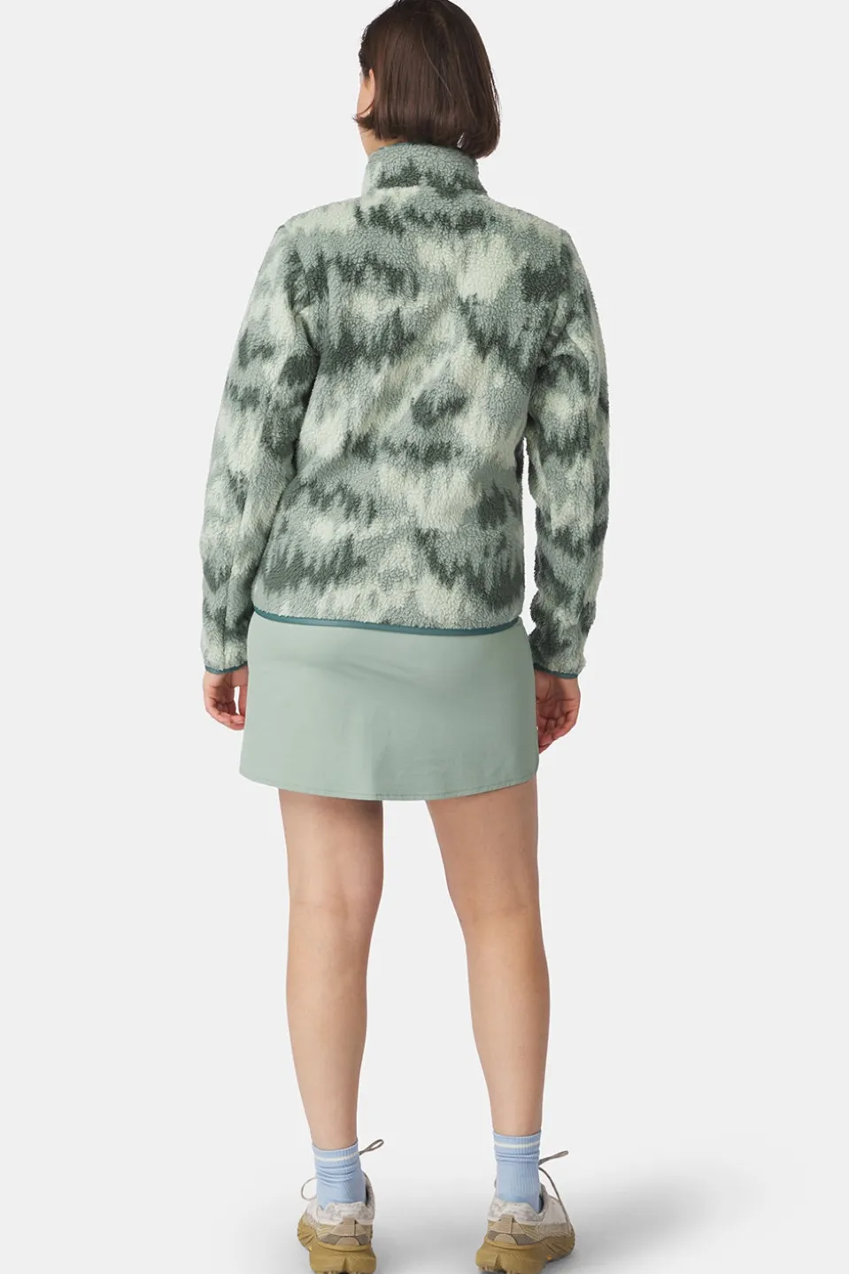 Polaire Flynn Printed 1/2 Zip Fleece W
