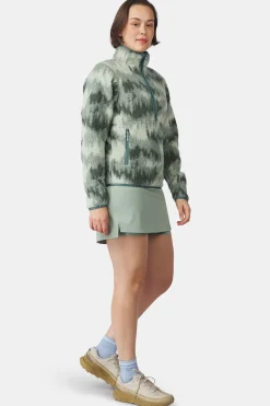 Polaire Flynn Printed 1/2 Zip Fleece W