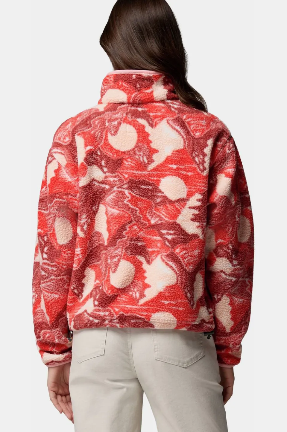Polaire Helvetia™ II Printed Cropped Half Snap