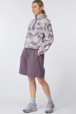 Polaire Helvetia™ II Printed Cropped Half Snap
