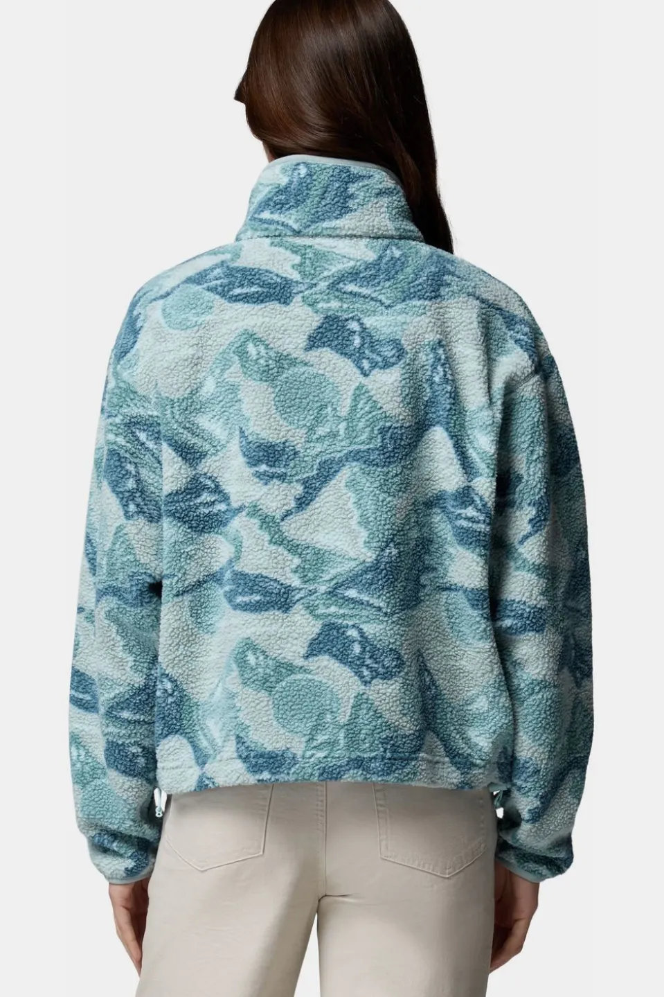 Polaire Helvetia™ II Printed Cropped Half Snap