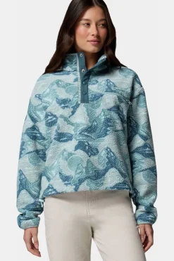 Polaire Helvetia™ II Printed Cropped Half Snap