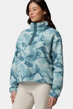 Polaire Helvetia™ II Printed Cropped Half Snap