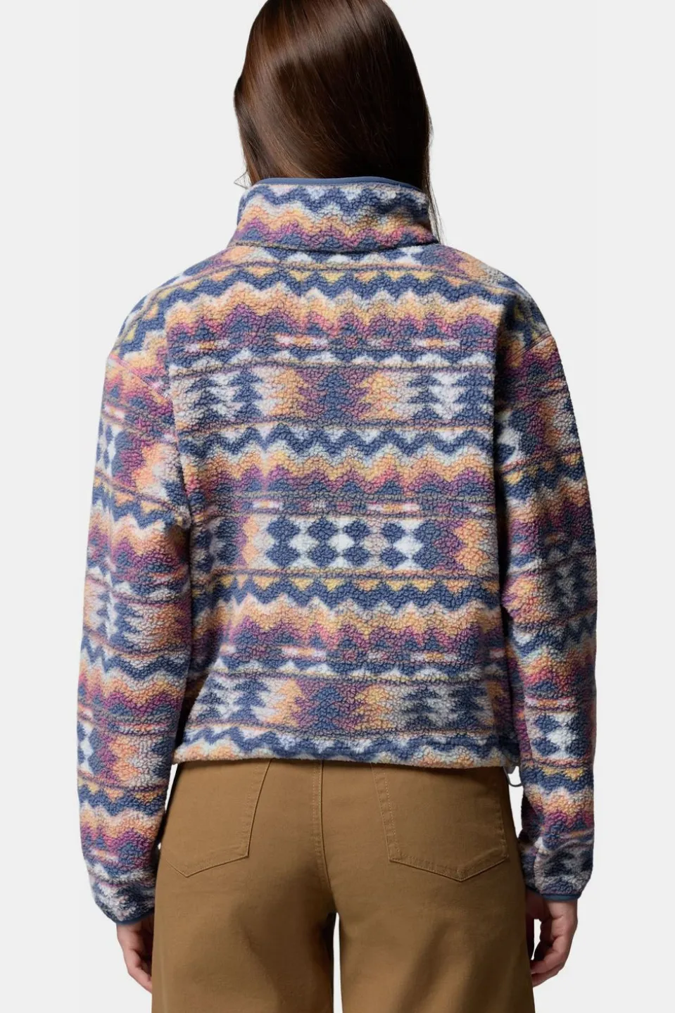 Polaire Helvetia™ II Printed Cropped Half Snap
