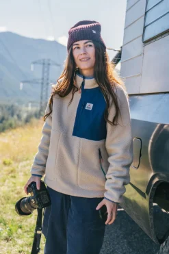Polaire Home 2.0 1/2 Zip Recycled Sherpa Fleece