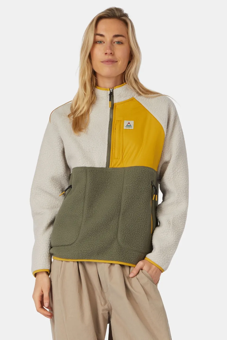 Polaire Home 2.0 1/2 Zip Recycled Sherpa Fleece