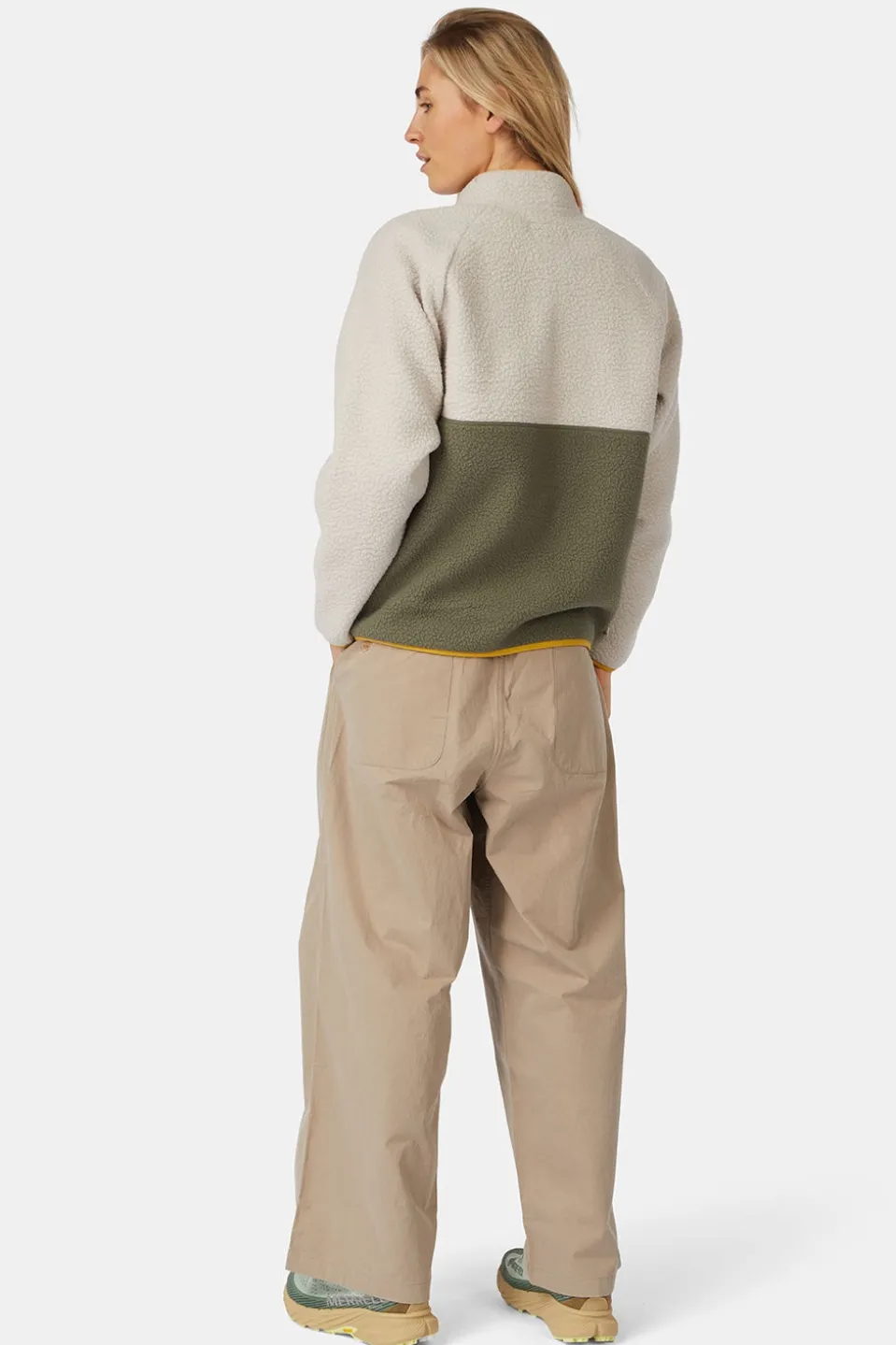 Polaire Home 2.0 1/2 Zip Recycled Sherpa Fleece