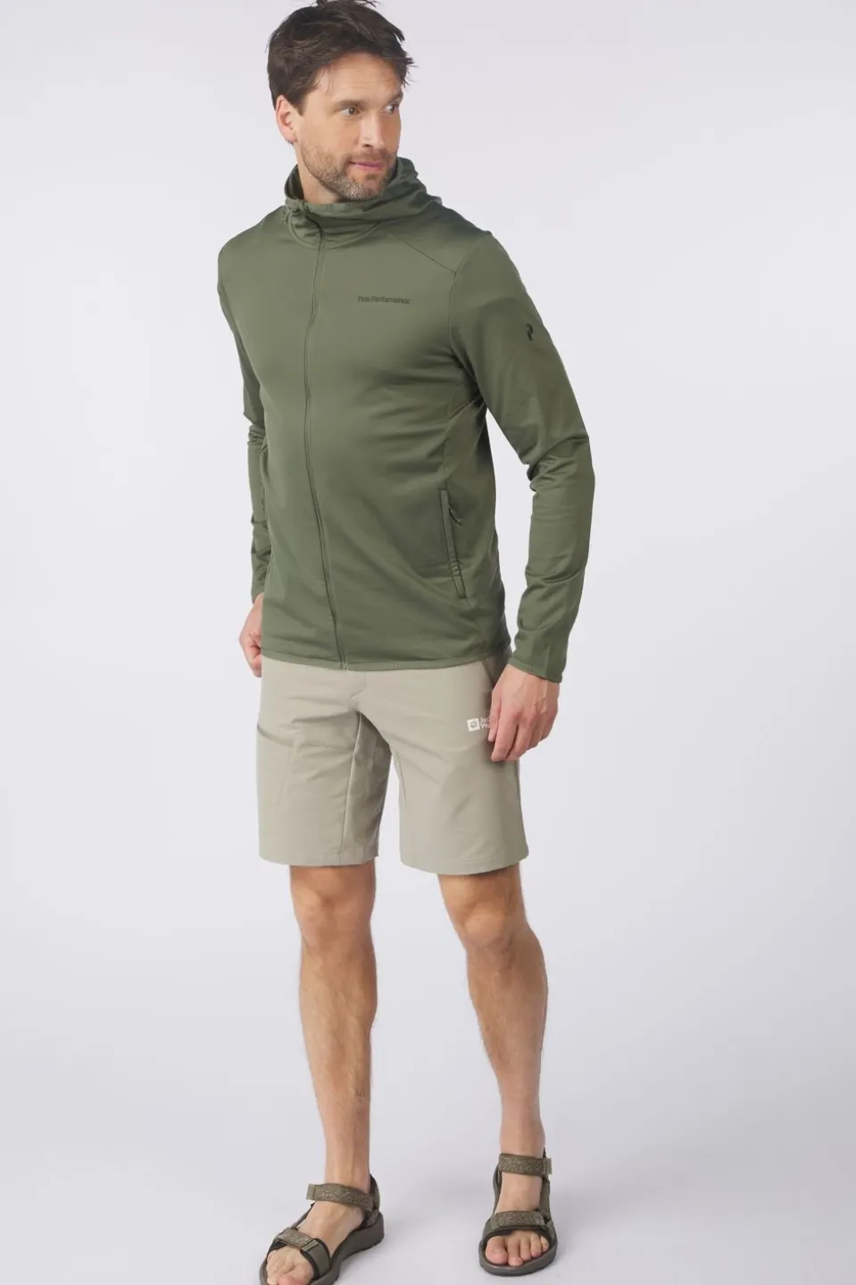 Polaire M Light Zip Hood