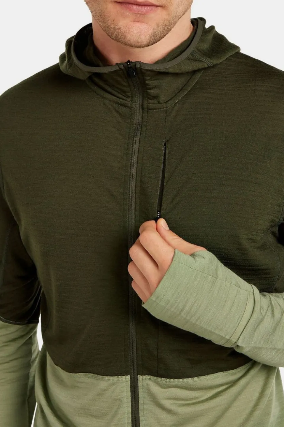 Polaire M Mer 200 Realfleece Descender Ls Zip H