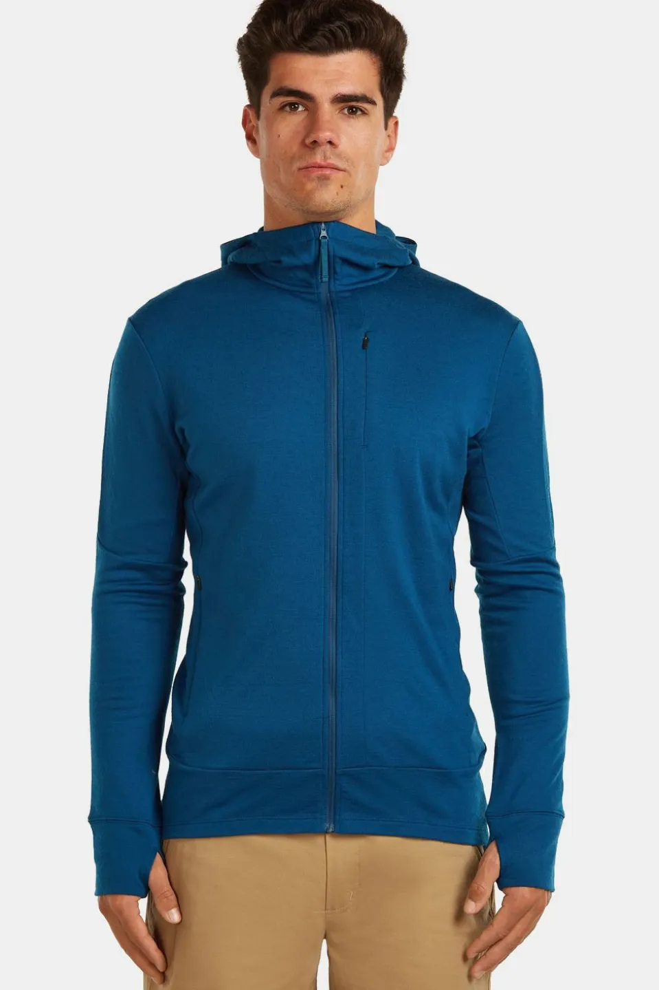 Polaire Men Merino 260 Quantum Ls Zip Hoodie