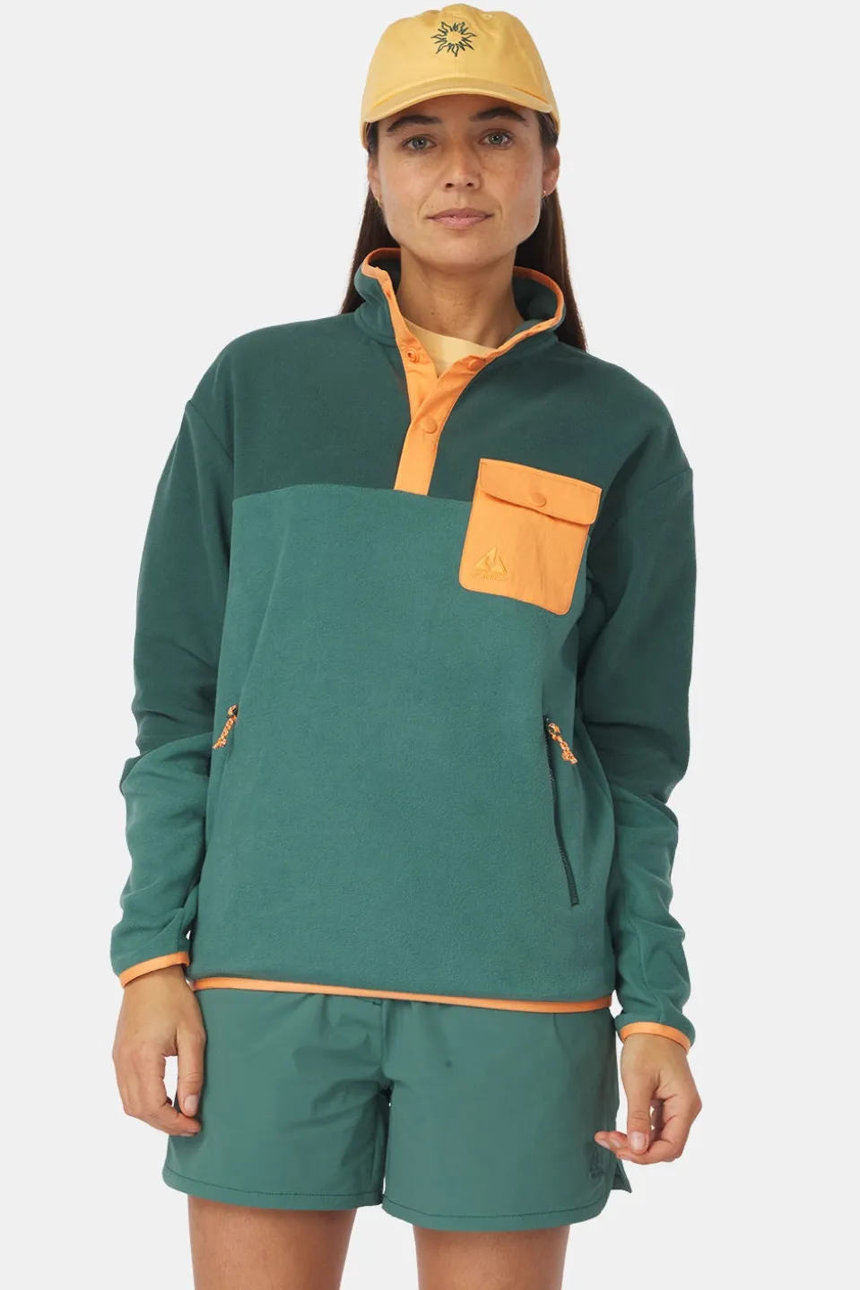 Polaire Peniche Micro Snap Pullover W
