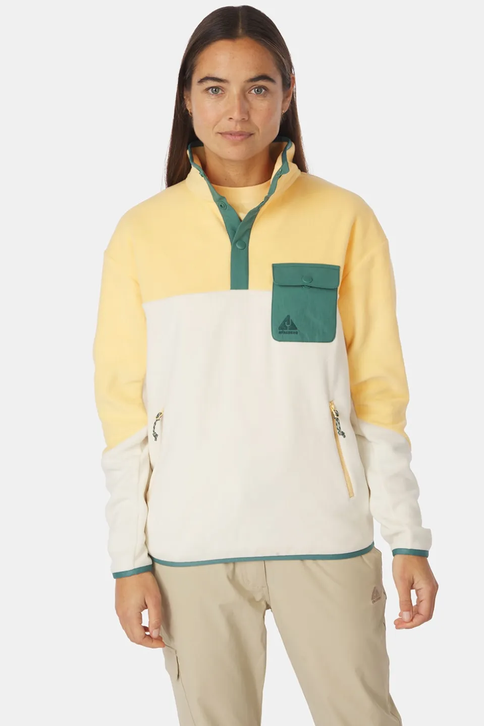 Polaire Peniche Micro Snap Pullover W