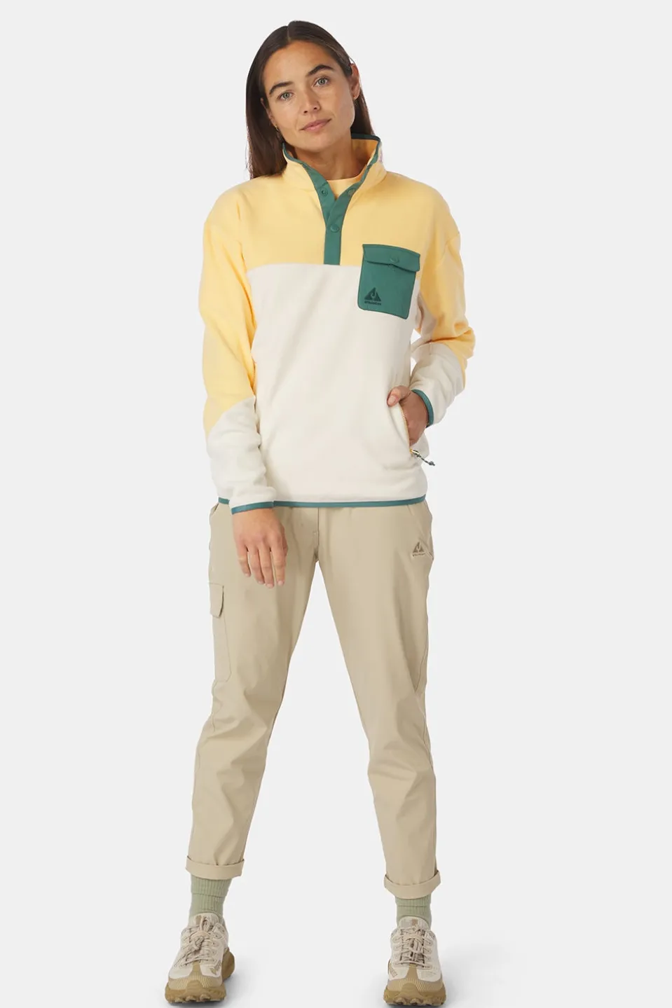 Polaire Peniche Micro Snap Pullover W