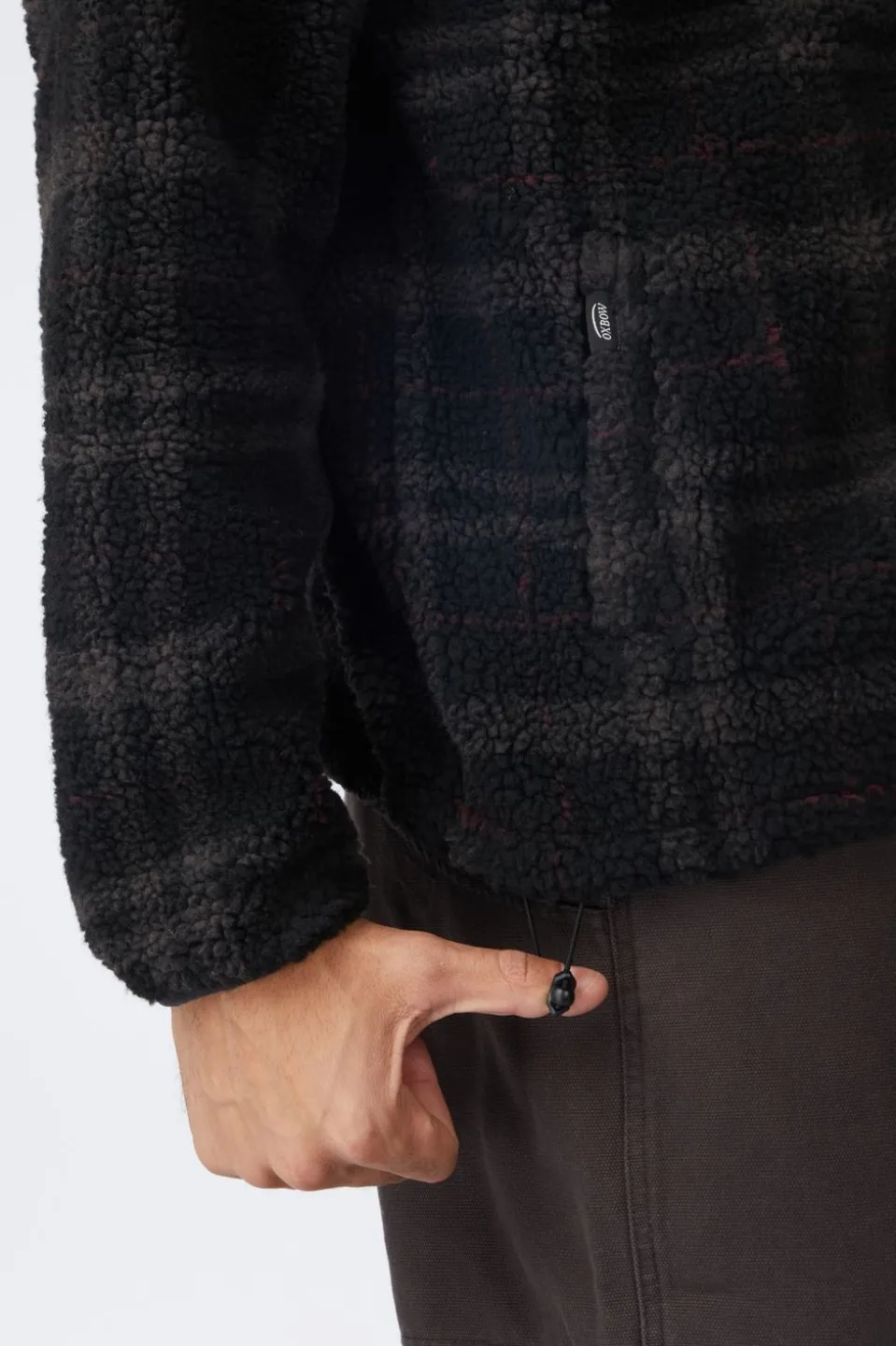 Polaire Plaid Sherpa