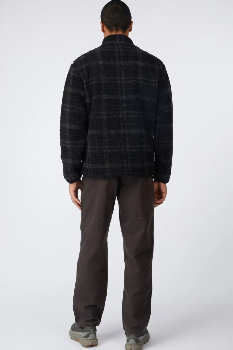 Polaire Plaid Sherpa