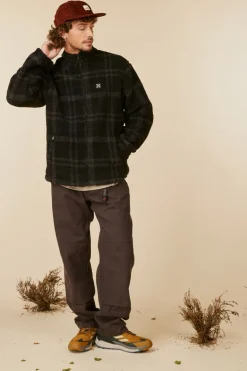 Polaire Plaid Sherpa
