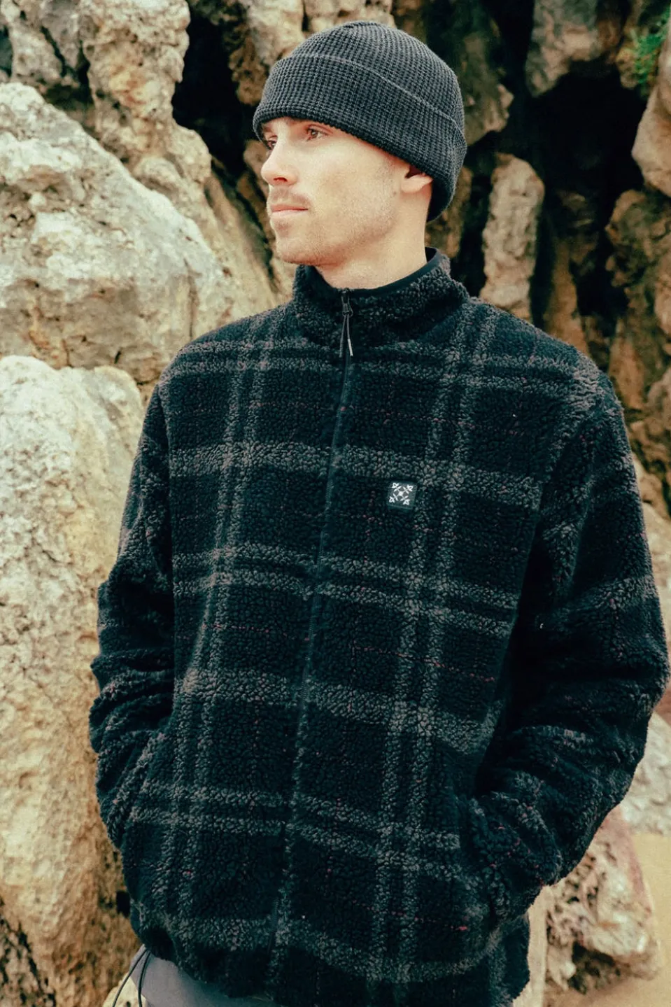 Polaire Plaid Sherpa