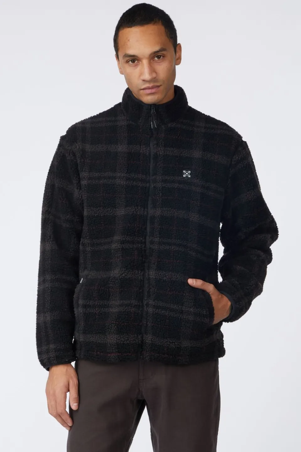 Polaire Plaid Sherpa