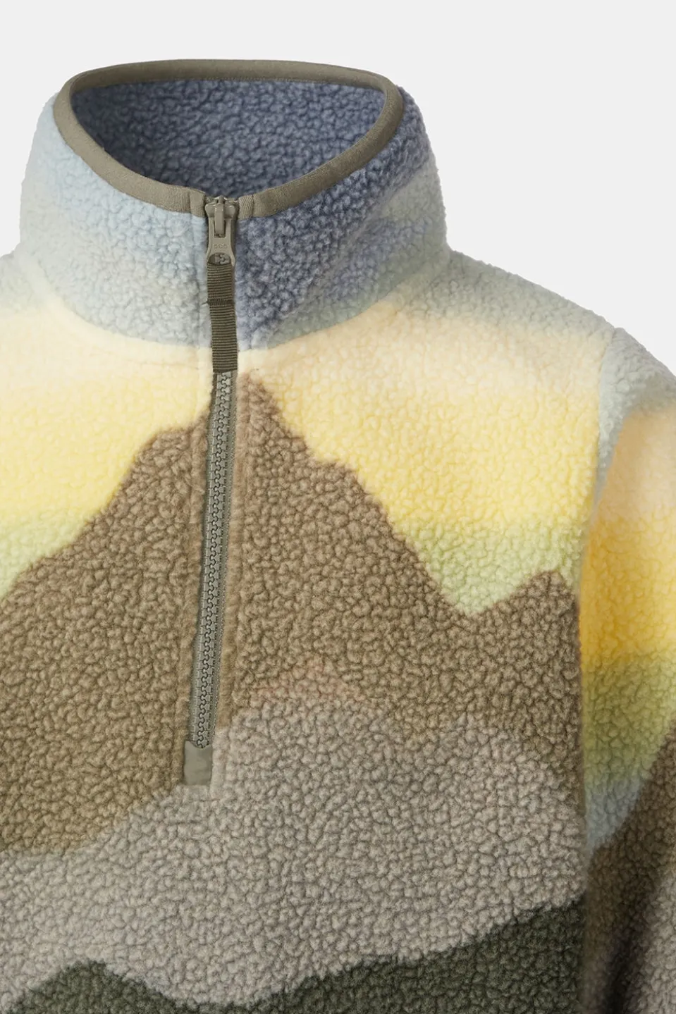 Polaire Randy 1/4 Zip Sherpa Fleece B