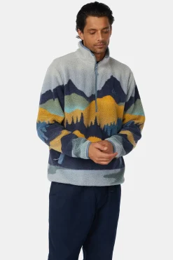 Polaire Thirlmere 1/2 Zip Sherpa Fleece Jacket M