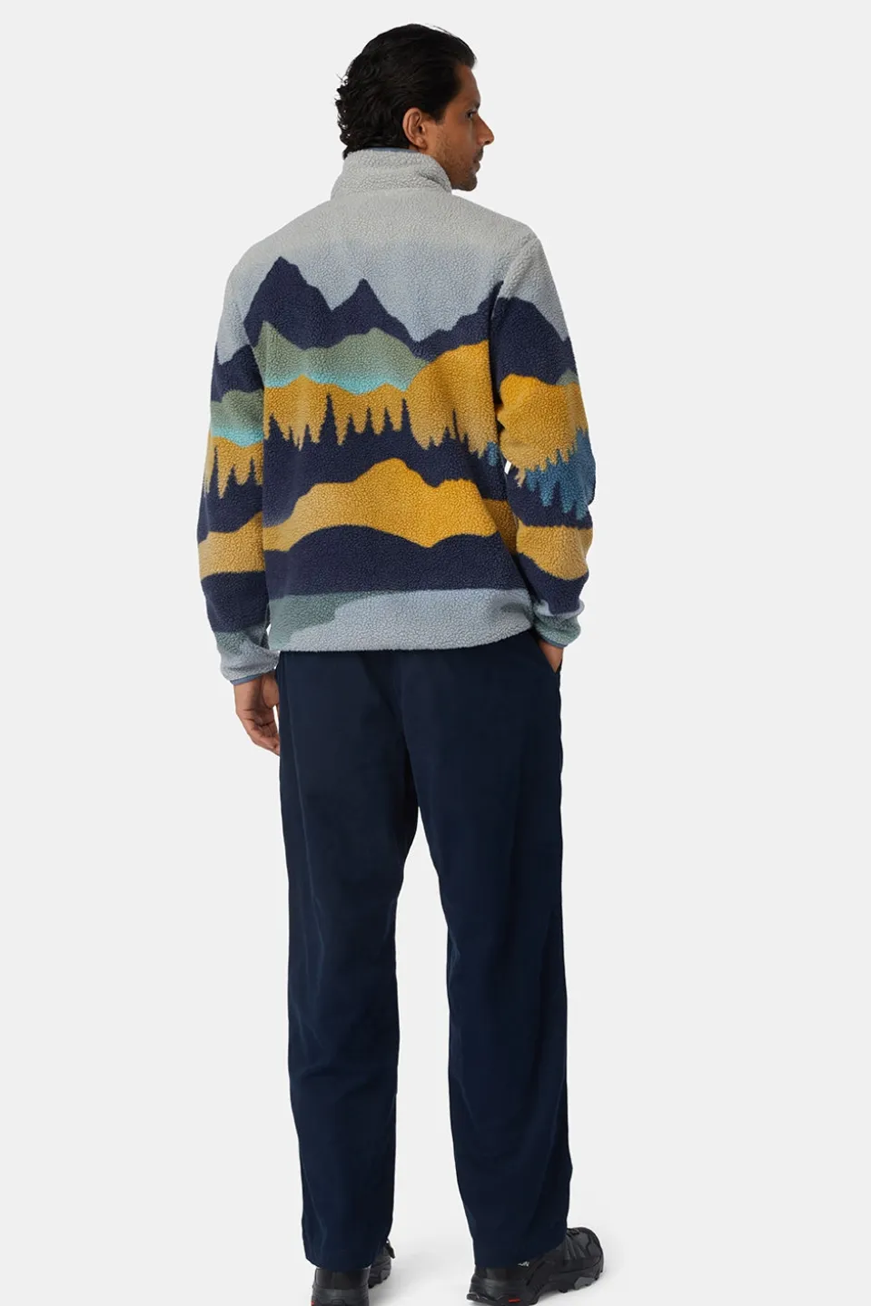 Polaire Thirlmere 1/2 Zip Sherpa Fleece Jacket M