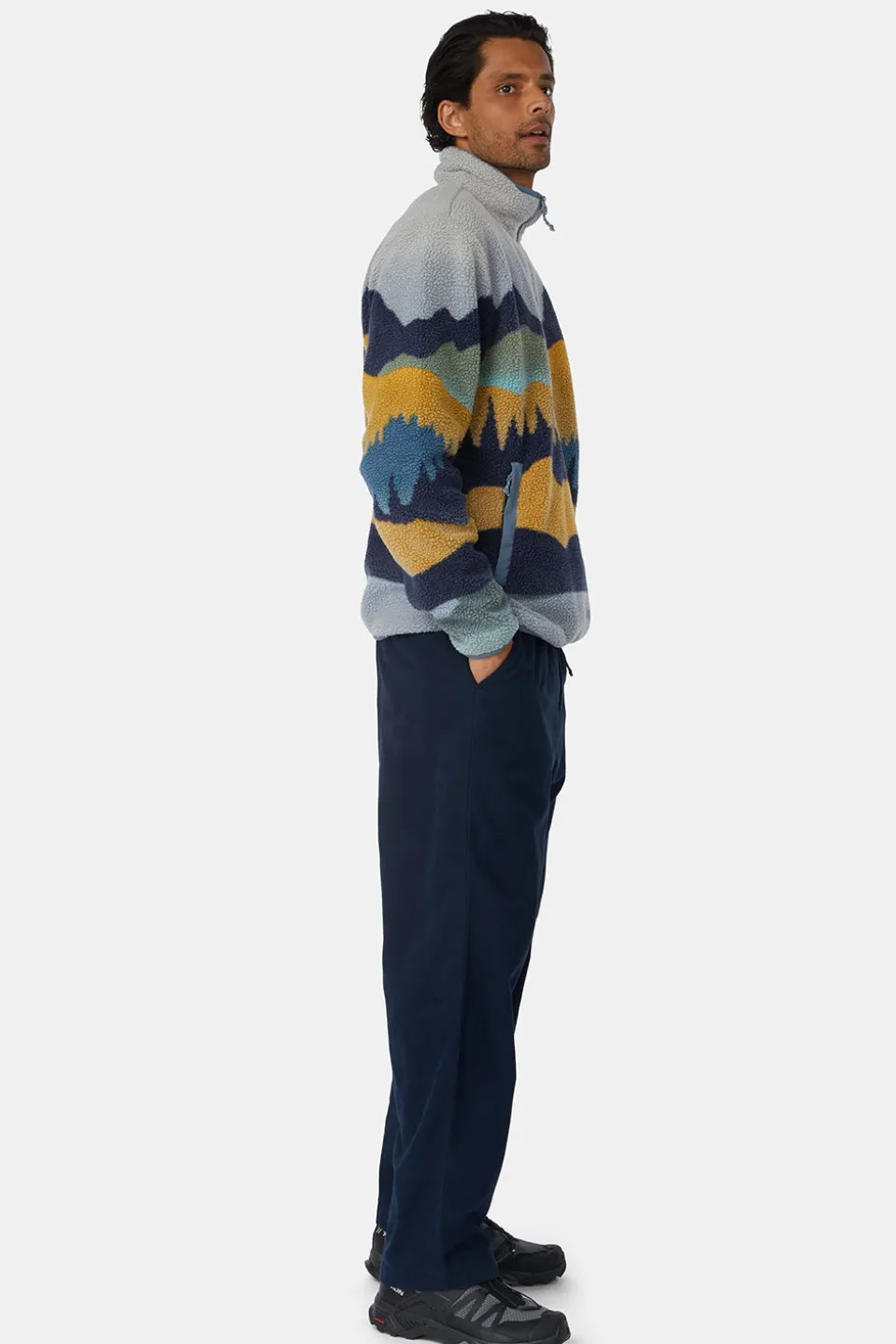 Polaire Thirlmere 1/2 Zip Sherpa Fleece Jacket M