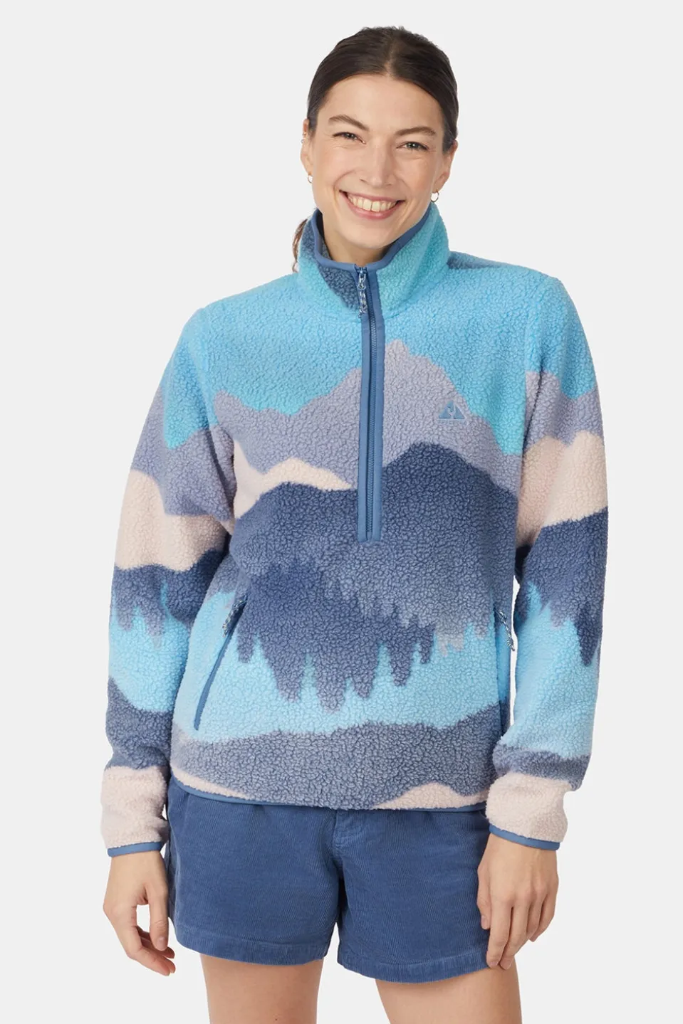 Polaire Thirlmere 1/2 Zip Sherpa Fleece Jacket W