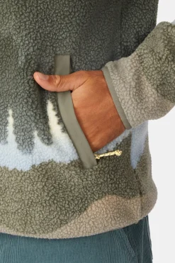 Polaire Thirlmere 1/2 Zip Sherpa Fleece Jacket M