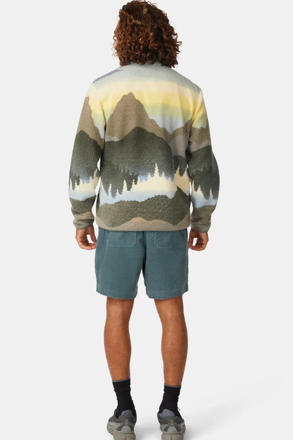 Polaire Thirlmere 1/2 Zip Sherpa Fleece Jacket M