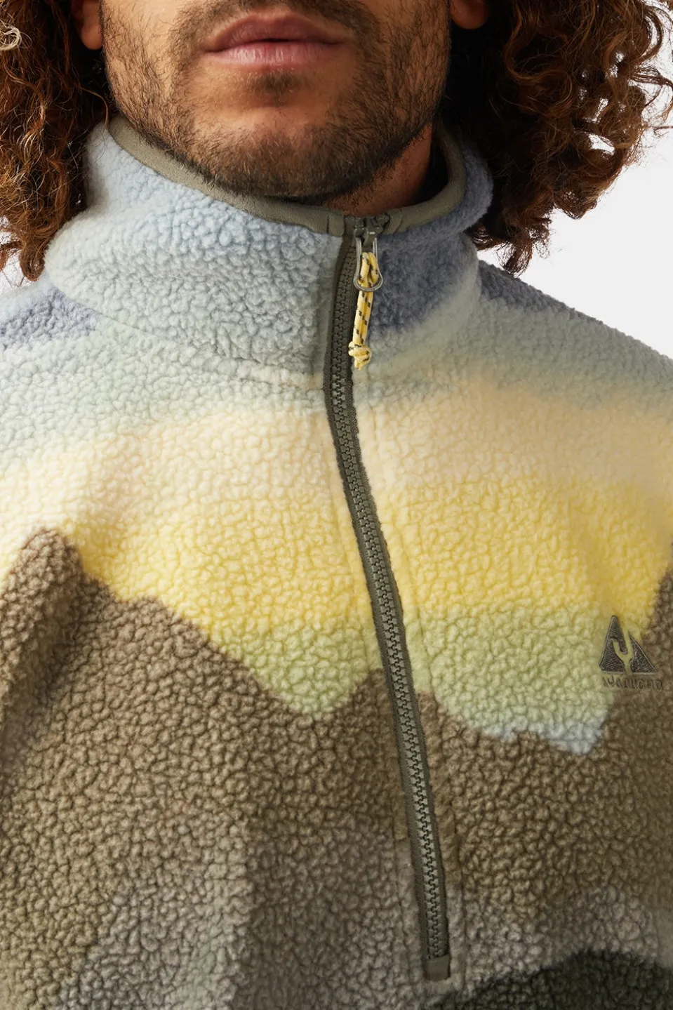 Polaire Thirlmere 1/2 Zip Sherpa Fleece Jacket M
