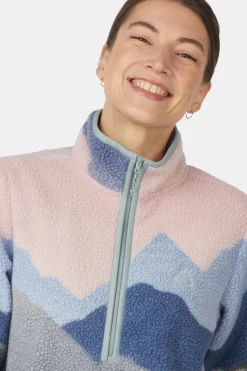 Polaire Thirlmere 1/2 Zip Sherpa Fleece Jacket W